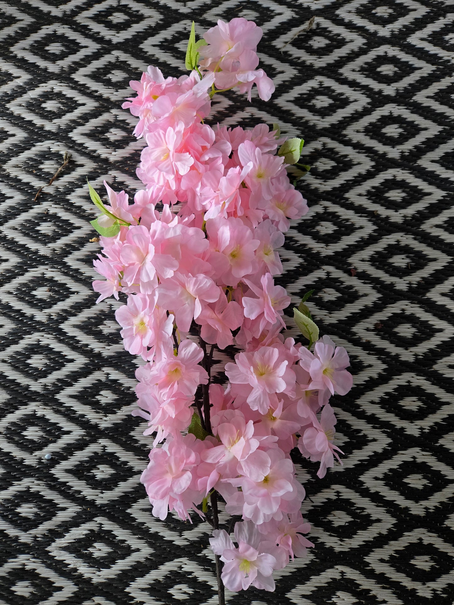 Boeket Madeira met 5 of 10 Japanse kers kunstbloemen - zacht roze